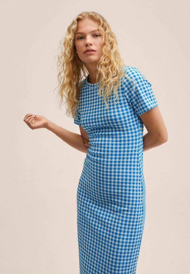 Damen Freizeitkleider | Mango SALONI Etuikleid blauw/dunkelblau - VT76403 Damen Freizeitkleider | Mango SALONI Etuikleid blauw/dunkelblau - VT76403