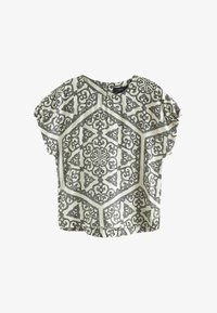 Wybrany, black white tile