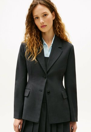 CHECK  - Blazer - grey allover