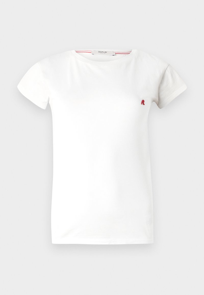 Replay T-shirt basic wit Replay T-shirt basic wit