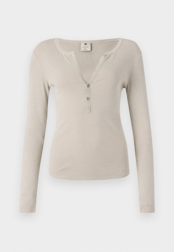 SLIM - Long sleeved top - brick3