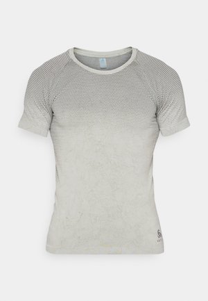 ODLO TOP CREW NECK PERFORMANCE LIGHT RAIN DYE - Sports T-shirt - vetiver