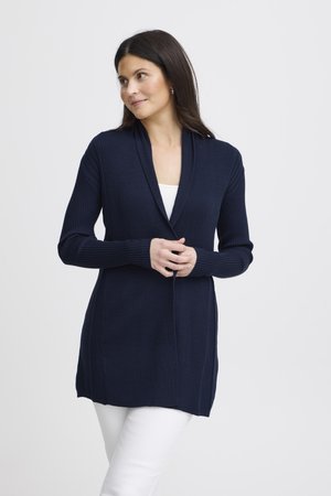 FRZUBASIC 61 CARDIGAN - Cardigan - black iris