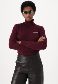 Malina FELISE PANTS - Kožne hlače - chocolate