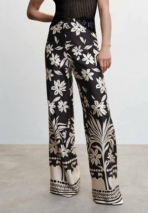Stoffhose - black