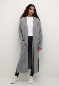 Kaffe - RINYA - Kardigán - grey melange Miniatűr kép 1
