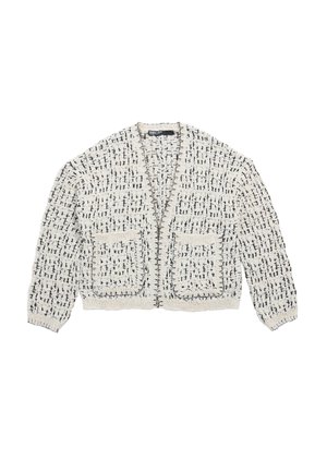 Bimba Y Lola CORTO MARFIL - Chaqueta de punto - marfil