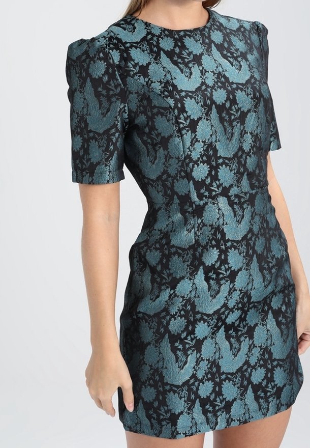 Fashion Union Petite Day dress - blue