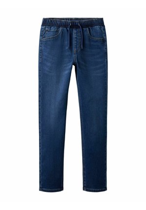 Džínsy s rovným strihom - dark blue denim