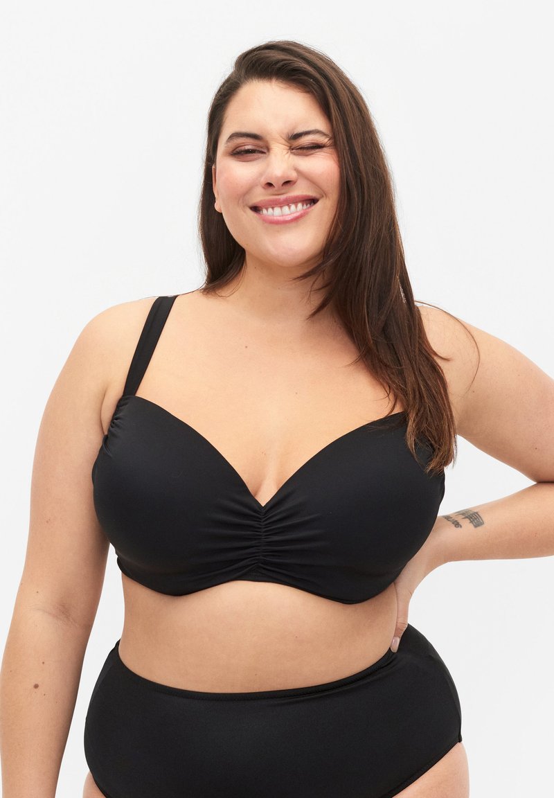 Zizzi MIT VORGEFORMTEN CUPS Horn D l Bikin Black ern Zalando cz rower-28-romet-gazela-1-jasno-grafit-zielony-17
