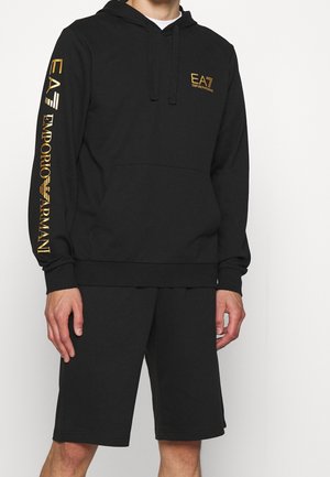 Jersey con capucha - black