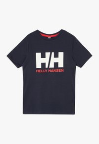 Helly Hansen - JR LOGO - Nyomott mintás póló - navy Miniatűr kép 1