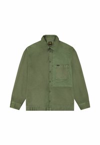 LONG SLEEVE PANELED RELAXED FIT - Summer jacket - oak moss