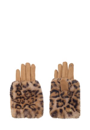 LEOPARD - Sormikkaat - beige/black animalier