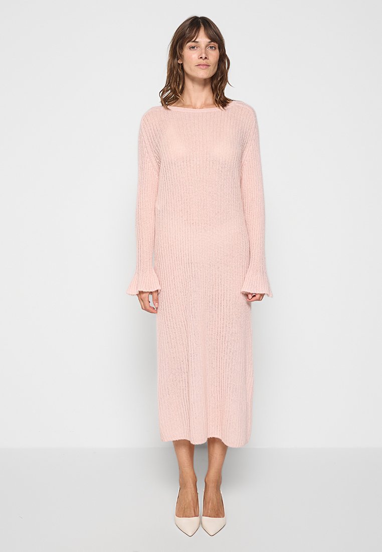 pinko Gebreide jurk donkerroze