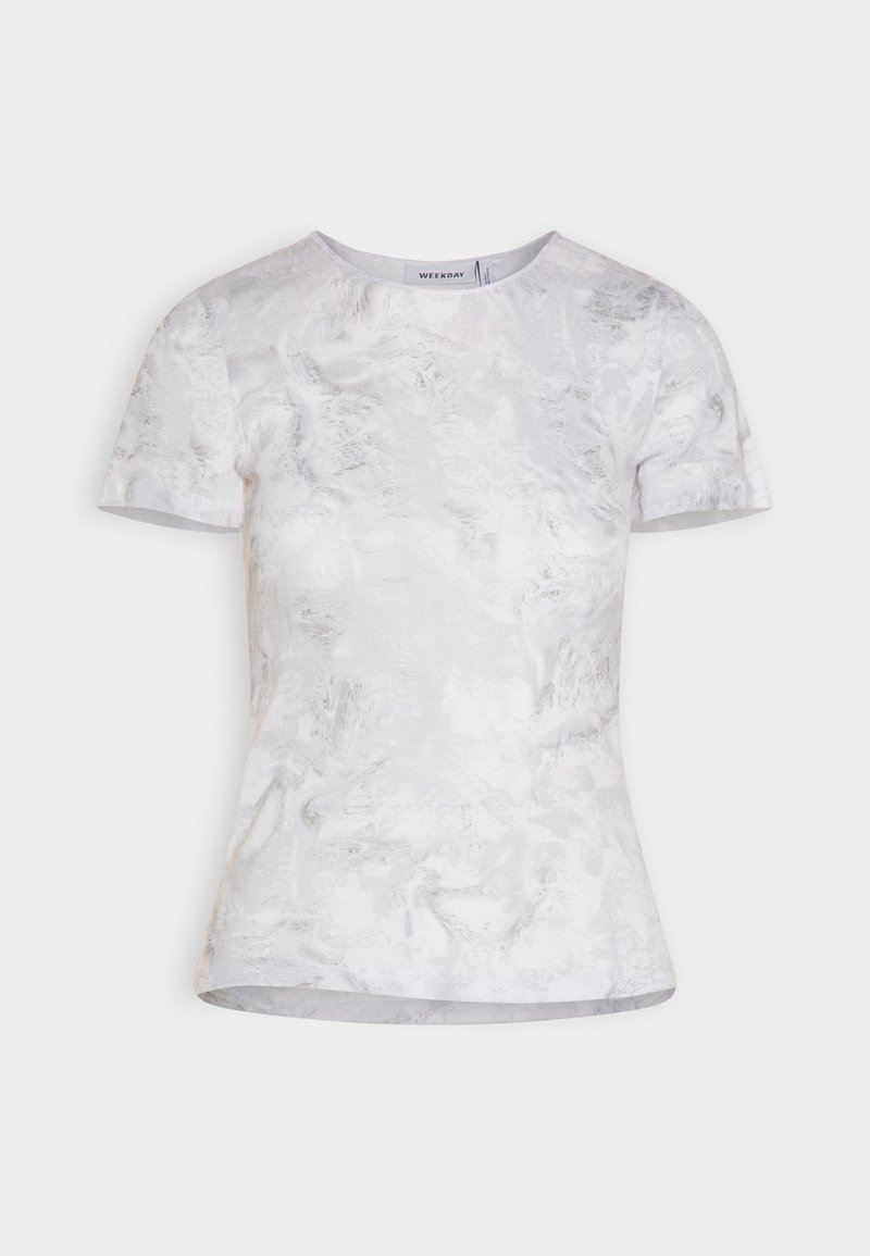 Weekday T-shirt print wit Weekday T-shirt print wit