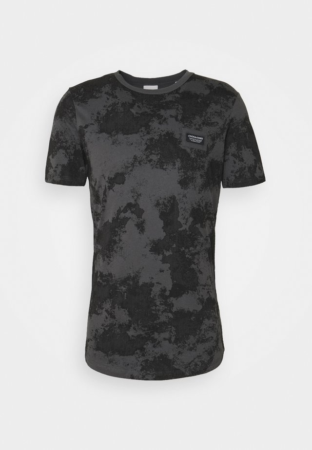 JCOLANDON TEE CREW NECK - T-shirt imprimé - asphalt