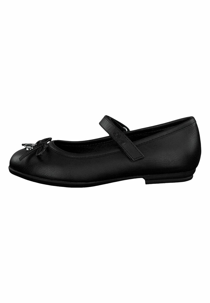 s.Oliver Ankle strap ballet pumps black Zalando.ie