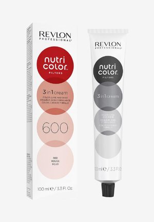 Revlon Professional NUTRI COLOR™ FILTERS 3 IN 1 CREAM COLOR CARE AND SHINE SEMI PERMANENT - Conditioner - 600 red