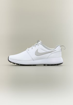 ROSHE PRM UNISEX - Zapatos de golf (sin clavos) - white/black
