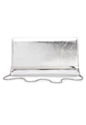 WITH DETACHABLE CHAIN STANDARD - Pisemska torbica - silver