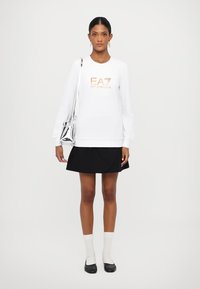 EA7 Emporio Armani FELPA - Sweatshirt - white