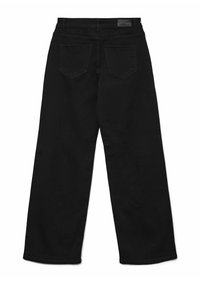 Vero Moda VMELLY WEITER BEINSCHNITT - Jeans a zampa - black