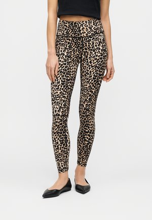 LEGGINS LEA - Leggingsit - light brown