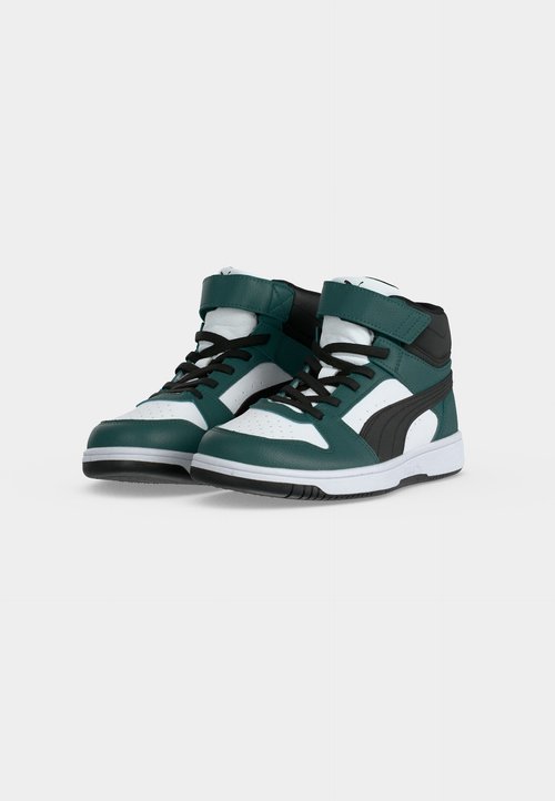 PUMA REBOUND SLAM MID UNISEX - Zapatillas altas - herb garden/black/white — photo 3
