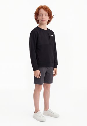 The North Face, TEEN PERFORMANCE FLEECE CREW UNISEX - Суитшърт - black