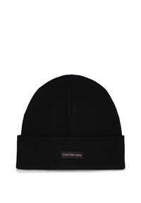 Calvin Klein Jeans PATCH BEANIE - Kapa - black/dusty rose
