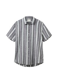 TOM TAILOR Jungen Hemd Mit Streifen - Regular Fit Mit Brusttasche