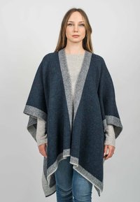 Dalle Piane Cashmere TWO ONE  - Mantella - blu grigio