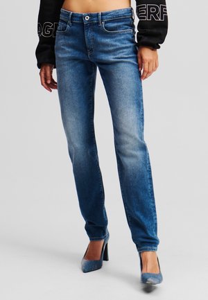 Vaqueros slim fit - mottled blue