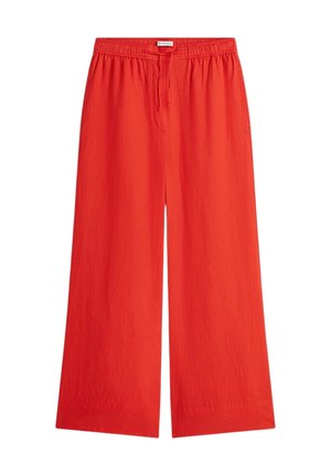 Tommy Hilfiger, PANTALONI DONNA TOMMY HILFIGER WW0WW48970_FIREWORKS - Pantaloni - rosso