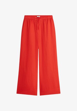Tommy Hilfiger, PANTALONI DONNA TOMMY HILFIGER WW0WW48970_FIREWORKS - Pantaloni - rosso