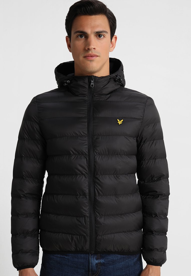Lyle & Scott LIGHTWEIGHT PUFFER Lett jakke true black Lyle & Scott JAKKE Lightweight Puffer Jacket Blå Klær