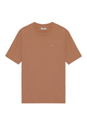 NN.07 Basic T-shirt - bronze tan