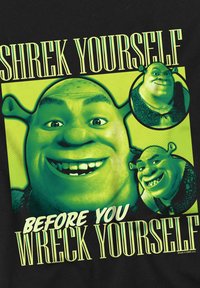 Cotton Soul SHREK YOURSELF BOOTLEG - Print T-shirt - black - Zalando
