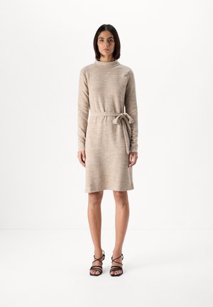 VMBELLA SHORT DRESS - Jumper dress - silver mink