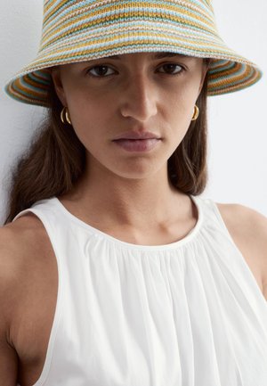 & OTHER STORIES, & OTHER STORIES DOUBLE HOOP EARRINGS - Boucles d'oreilles - gold-coloured