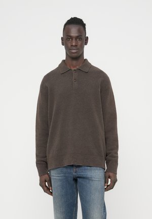 NINO  - Stickad tröja - black olive