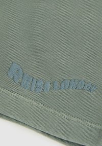 Reiss REISS PERRY COTTON BRAND-EMBROIDERED SHORTS - Verryttelyhousut - washed sage
