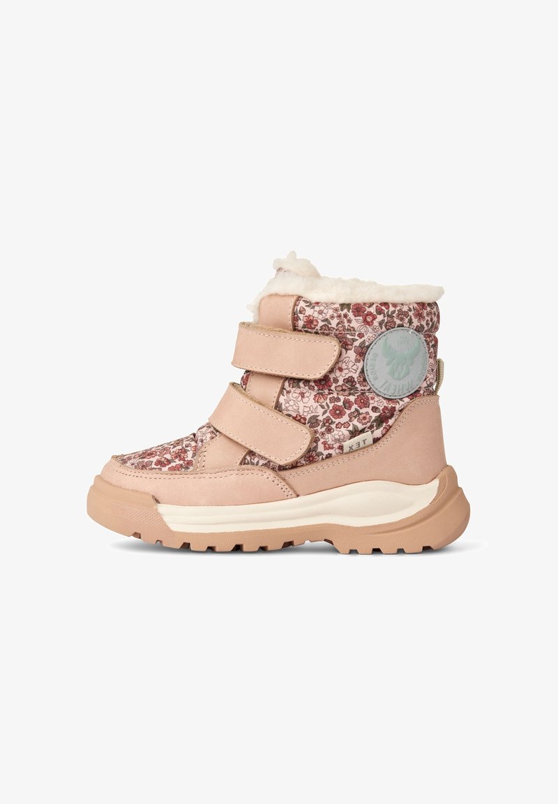 Wheat MILLAS DOUBLE PRINT - Dětské boty - rose dawn