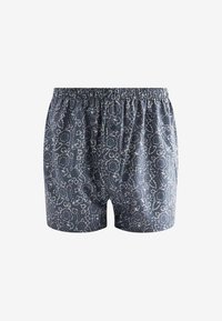 Next PATTERN PURE 4 PACK - Široké boxerky - navy blue floral pattern