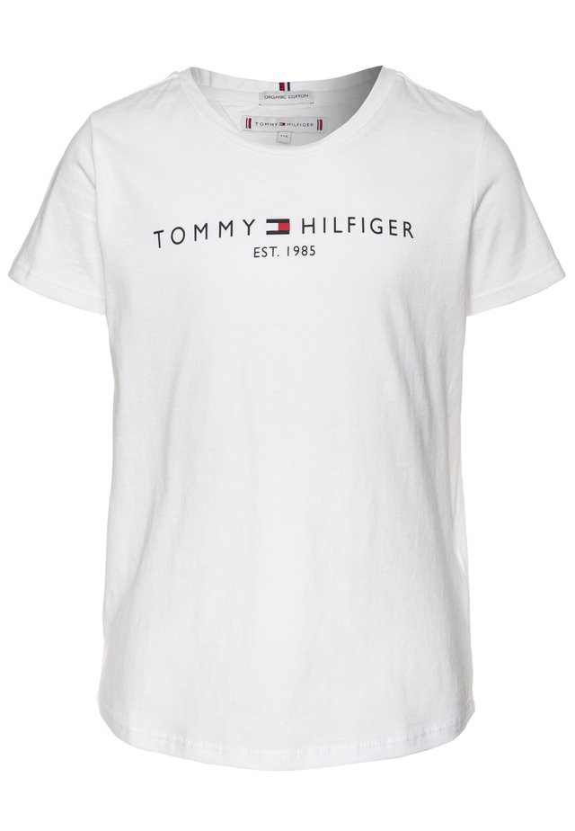 ESSENTIAL TEE  - T-shirt imprimé - white