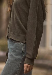 Next Kardigán - khaki green