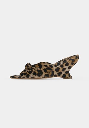 Loeffler Randall, MARSY - Wedge sandals - leopard