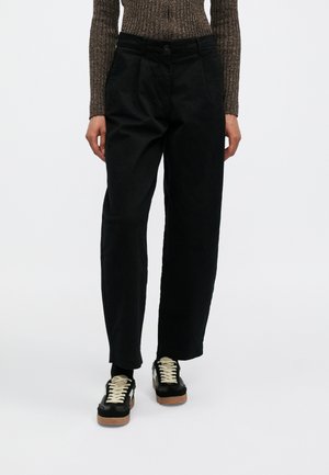 SLFBARREL ALMA HADI PANT - Hlače - black