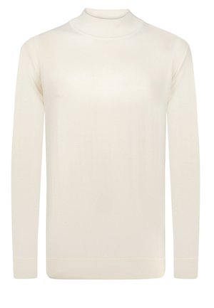 HALF TURTLENECK - Strickpullover - off white